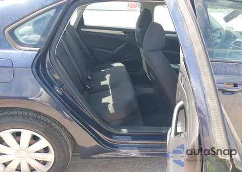 2012 Volkswagen Passat 2.5L S from USA, damaged, VIN 1VWAP7A33CC017781